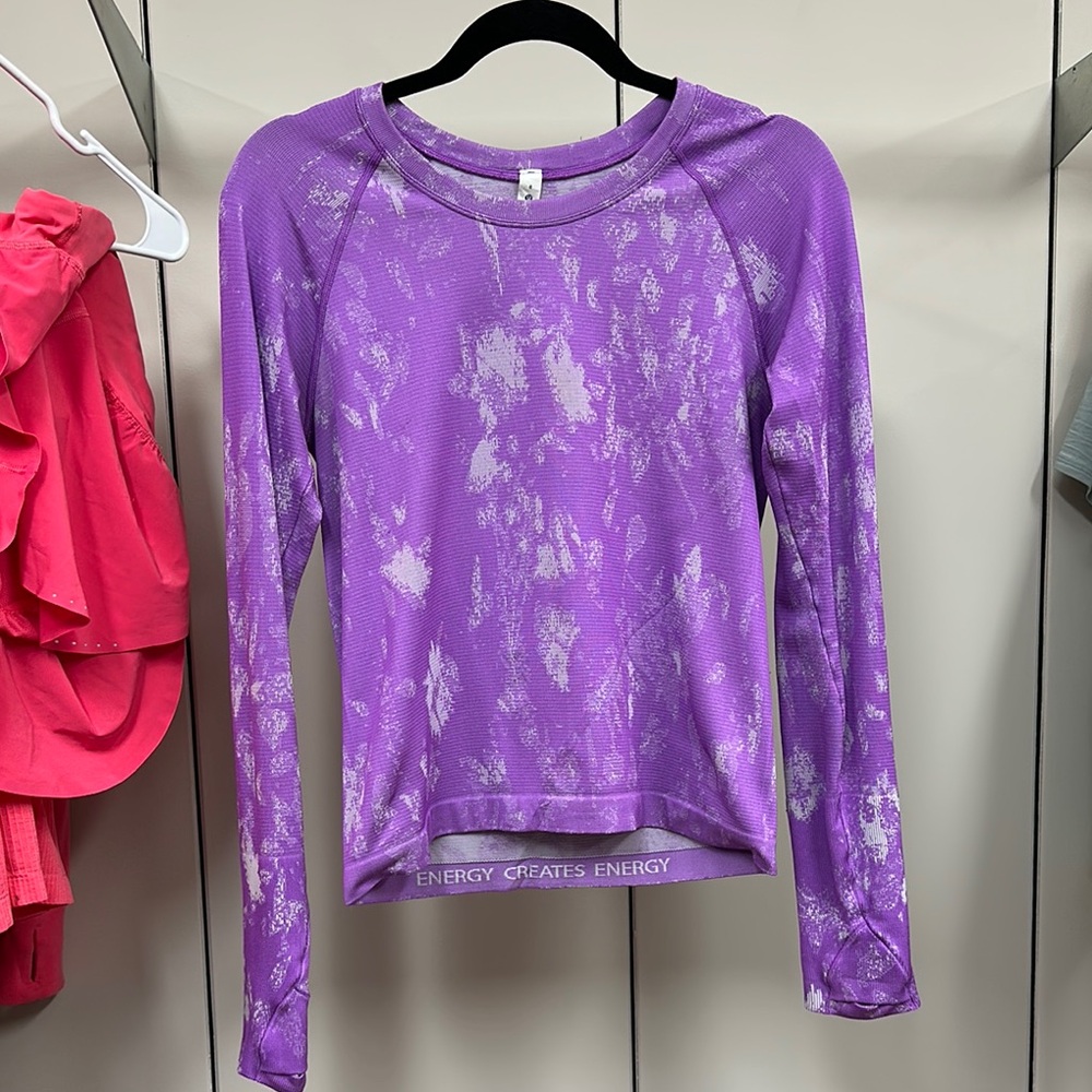 Purple Long Sleeve Women's Top